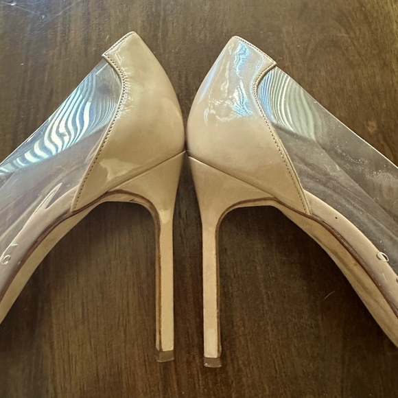 Manolo Blahnik Beige Pacha Heels - Picture 5 of 6